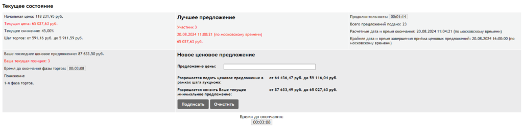 Участие в аукционе по 44-ФЗ на РТС-Тендер